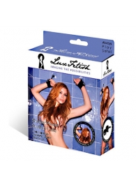 Наручники с присосками Sexy Suction - Lux Fetish - купить с доставкой в Подольске