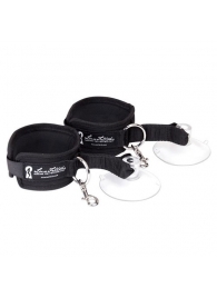 Наручники с присосками Sexy Suction - Lux Fetish - купить с доставкой в Подольске