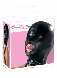 Черная эластичная маска на голову с отверстием для рта - Orion - купить с доставкой в Подольске