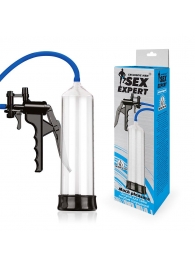 Прозрачная вакуумная помпа Sex Expert с насосом - Sex Expert - в Подольске купить с доставкой