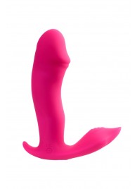 Розовый вибромассажер с голосовым управлением Tilly - JOS