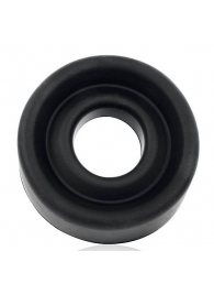 Чёрная силиконовая насадка на помпу размера M - Sex Expert - в Подольске купить с доставкой