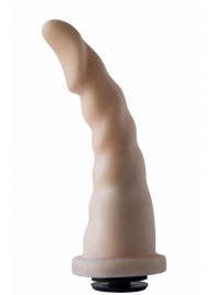 Телесная насадка на трусики харнесс Alien - 18 см. - LOVETOY (А-Полимер) - купить с доставкой в Подольске