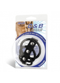 Набор из 3 силиконовых колец с ремешком и креплением для поводка - BlueLine - купить с доставкой в Подольске