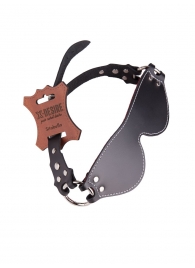 Маска из натуральной кожи с контрастной строчкой по краю - Sitabella - купить с доставкой в Подольске