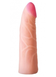 Фаллическая насадка на трусики харнесс - 17,5 см. - LOVETOY (А-Полимер) - купить с доставкой в Подольске