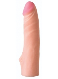 Телесная насадка на Harness с коннектором RED LINE  - 19,5 см. - LOVETOY (А-Полимер) - купить с доставкой в Подольске