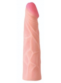 Телесная насадка на Harness с коннектором RED LINE - 19 см. - LOVETOY (А-Полимер) - купить с доставкой в Подольске