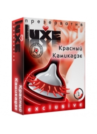 Презерватив LUXE  Exclusive   Красный Камикадзе  - 1 шт. - Luxe - купить с доставкой в Подольске