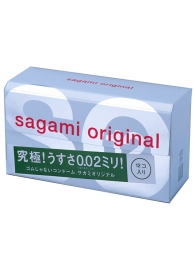Ультратонкие презервативы Sagami Original - 12 шт. - Sagami - купить с доставкой в Подольске
