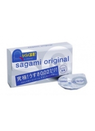 Ультратонкие презервативы Sagami Original QUICK - 6 шт. - Sagami - купить с доставкой в Подольске