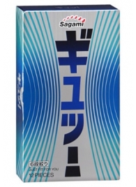 Презервативы Sagami 6 FIT V с волнообразной текстурой - 12 шт. - Sagami - купить с доставкой в Подольске