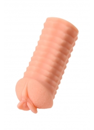 Мастурбатор-вагина ELEGANCE с ребрами на поверхности - KOKOS - в Подольске купить с доставкой