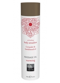 Массажное масло с ароматом кориандра с добавлением сандалового масла - 100 мл. - Shiatsu - купить с доставкой в Подольске