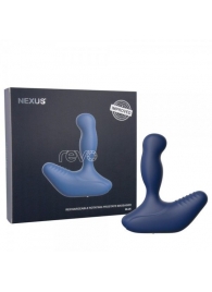 Синий вибромассажер простаты NEXUS REVO 2.0 с вращающейся головкой - Nexus Range - в Подольске купить с доставкой
