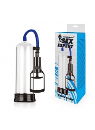 Прозрачная мужская вакуумная помпа Sex Expert - Sex Expert - в Подольске купить с доставкой