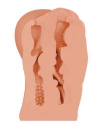 Телесный мастурбатор с вибропулей My love - Lola Games - в Подольске купить с доставкой