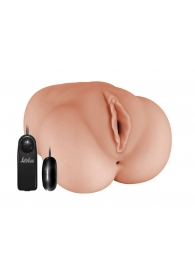 Телесный мастурбатор с вибропулей My love - Lola Games - в Подольске купить с доставкой