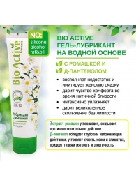 Лубрикант на водной основе Bio Active - 100 гр. - Биоритм - купить с доставкой в Подольске