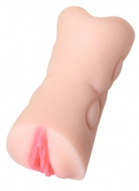 Телесный двусторонний мастурбатор Rich Fruit - вагина и анус - ToyFa - в Подольске купить с доставкой