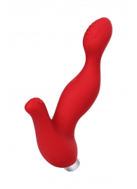 Красный силиконовый вибростимулятор простаты Proman - 12,5 см. - ToyFa - в Подольске купить с доставкой