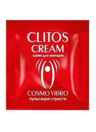 Пробник возбуждающего крема для женщин Clitos Cream - 1,5 гр. - Биоритм - купить с доставкой в Подольске