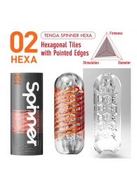 Мастурбатор SPINNER Hexa - Tenga - в Подольске купить с доставкой