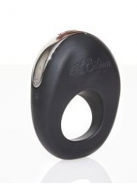 Черное эрекционное виброкольцо ATOM - Hot Octopuss - в Подольске купить с доставкой