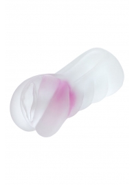 Прозрачный реалистичный мастурбатор Juicy Pussy Crystal Rose - ToyFa - в Подольске купить с доставкой