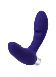 Фиолетовый вибростимулятор простаты Bruman - 12 см. - ToyFa - в Подольске купить с доставкой