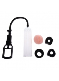 Вакуумная помпа со сменными насадками - 19 см. - Baile - в Подольске купить с доставкой