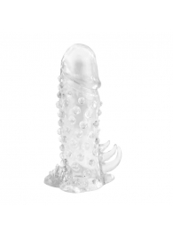 Насадка удлинитель с пупырышками и усиками - 13 см. - Baile - в Подольске купить с доставкой