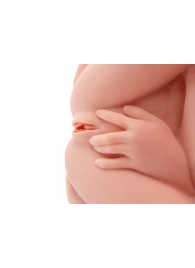 Реалистичный торс-девушка Hera 3 с тремя тугими отверстиями, вибрацией, ротацией и голосом - KOKOS - в Подольске купить с доставкой