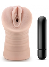 Телесный мастурбатор-вагина Rain - Blush Novelties - в Подольске купить с доставкой