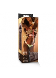 Коричневый мастурбатор-ротик Heather - Blush Novelties - в Подольске купить с доставкой