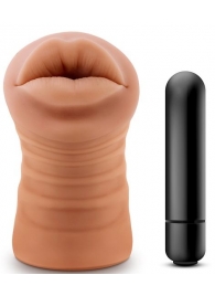 Кофейный мастурбатор-ротик Isabella - Blush Novelties - в Подольске купить с доставкой