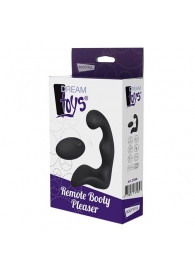 Черный вибромассажер простаты REMOTE BOOTY PLEASER - Dream Toys - в Подольске купить с доставкой