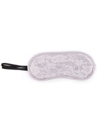 Серая кружевная маска на резиночке - Notabu - купить с доставкой в Подольске