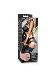 Телесный мастурбатор-ротик Skye - Blush Novelties - в Подольске купить с доставкой