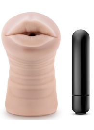 Телесный мастурбатор-ротик Skye - Blush Novelties - в Подольске купить с доставкой