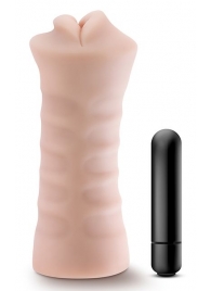 Телесный мастурбатор-ротик Angie - Blush Novelties - в Подольске купить с доставкой