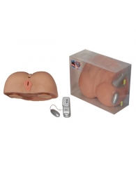 Вагина из киберкожи с присосками и вибрацией - LOVETOY (А-Полимер) - в Подольске купить с доставкой