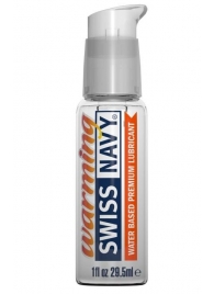 Разогревающий лубрикант на водной основе Swiss Navy Warming Lube - 29,5 мл. - Swiss navy - купить с доставкой в Подольске