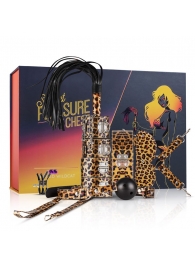 Леопардовый эротический набор Wicked Wildcat - Secret Pleasure Chest - купить с доставкой в Подольске