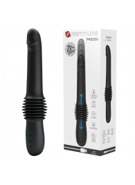 Черная мини-секс-машина Pazuzu с возвратно-поступательными движениями - 29,2 см. - Baile - купить с доставкой в Подольске