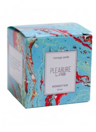 Массажная свеча Midnight Sun с ароматом инжира - 50 мл. - Pleasure Lab - купить с доставкой в Подольске