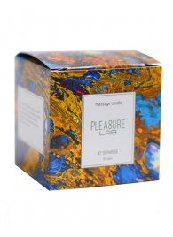 Массажная свеча At Sunrise со сладким ароматом какао - 50 мл. - Pleasure Lab - купить с доставкой в Подольске