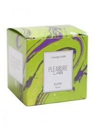 Массажная свеча Eclipse с ароматом сосны - 50 мл. - Pleasure Lab - купить с доставкой в Подольске
