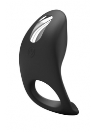 Черное перезаряжаемое эрекционное кольцо Gemma - Baile - в Подольске купить с доставкой