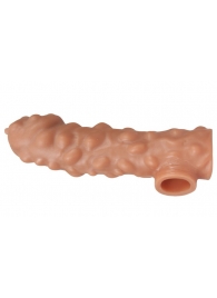 Насадка на фаллос с крупными бугорками EXTREME SLEEVE - 15,6 см. - KOKOS - в Подольске купить с доставкой